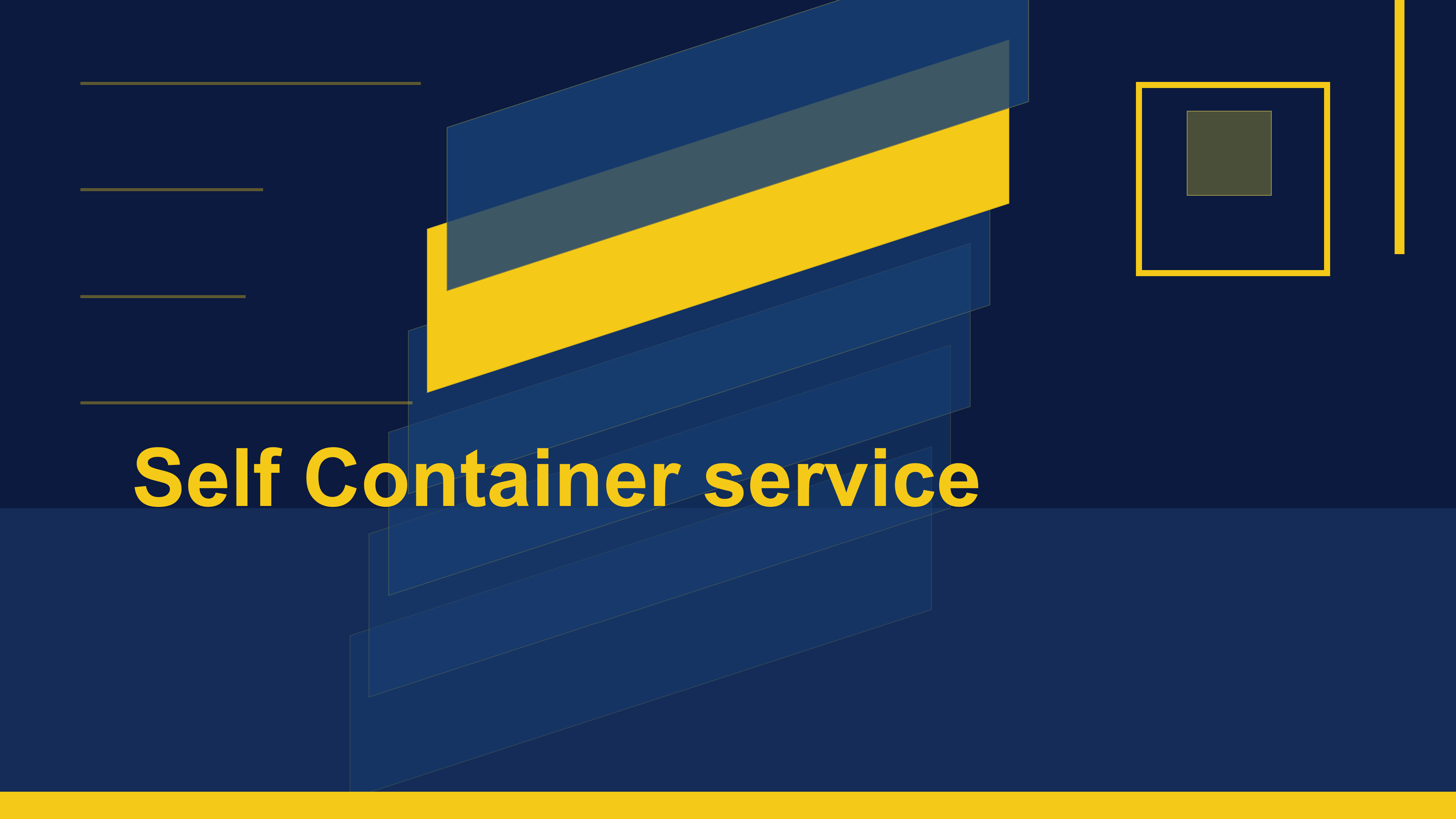 Day 3: Self-contained Service